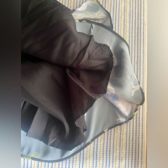 Acne Studios Big Flower Black  Mini Dress Size Small - Picture 7 of 16